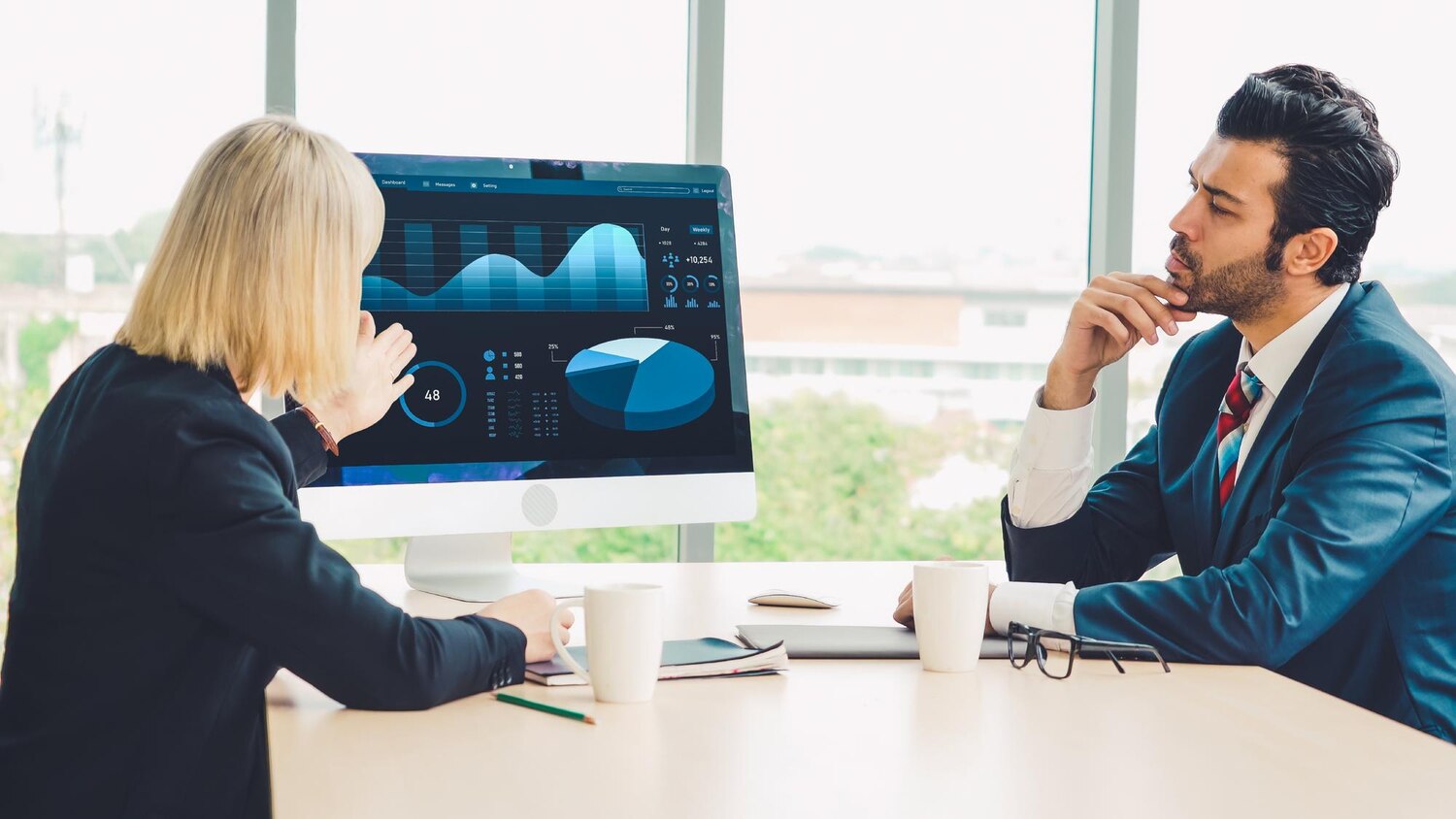 Explaining ROI of visual identity through analytics dashboard