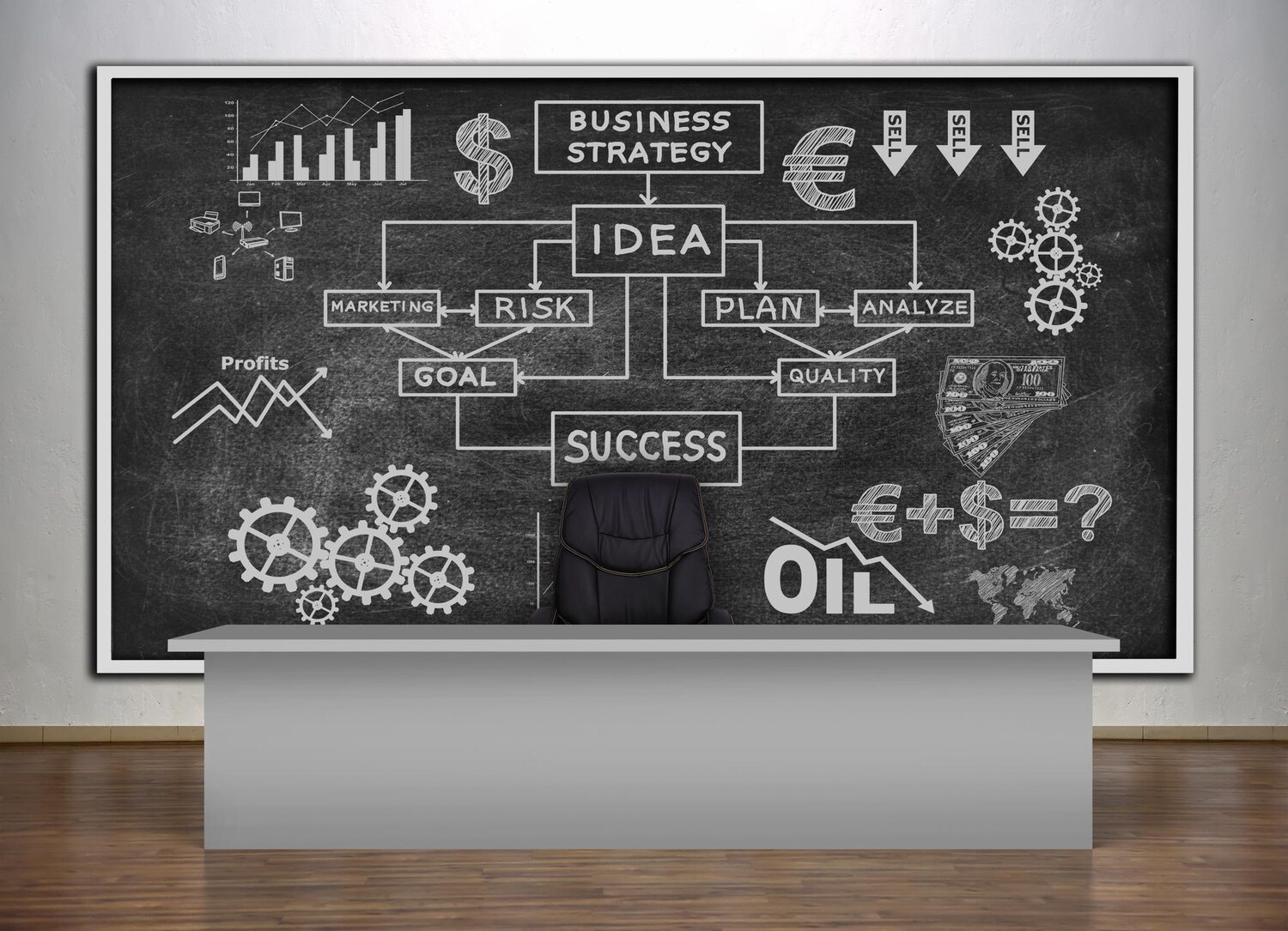 Detailed funnel and event schema sketch explaining measurement decisions within a digital analytics strategy