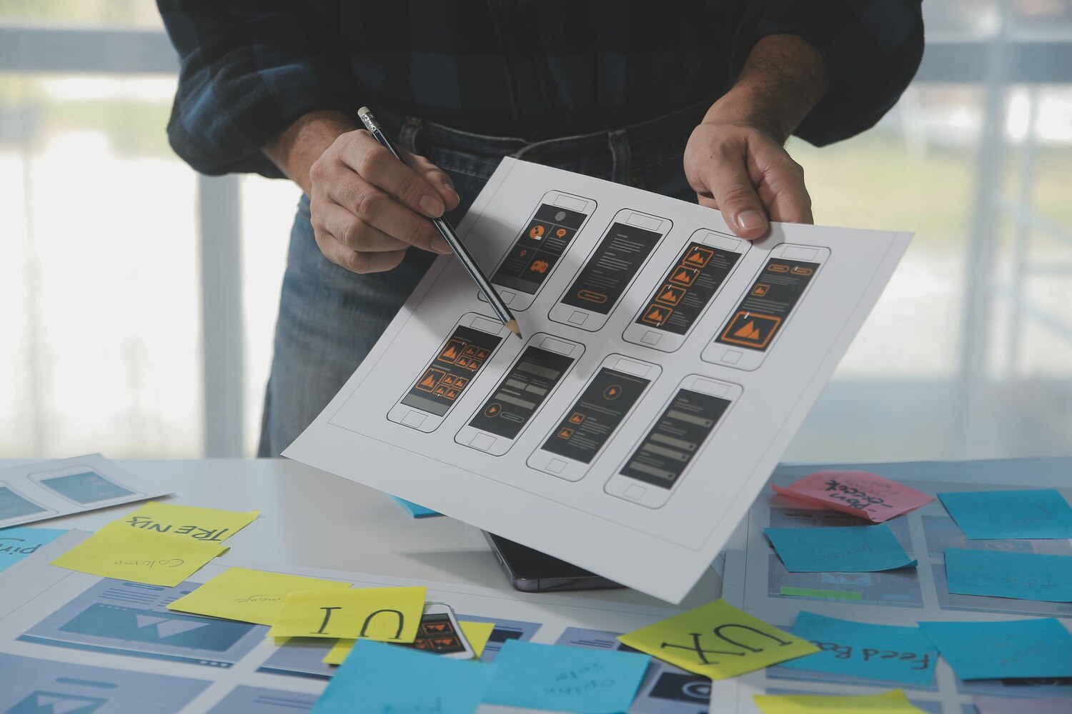 UX lead and engineers evaluating navigation options for a complex B2B catalog in a design system