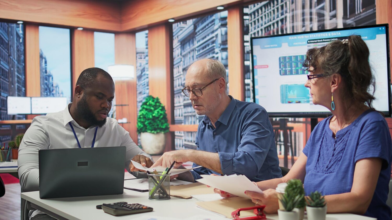 Engineers and analysts collaborating to instrument events and improve Core Web Vitals in a modern workspace