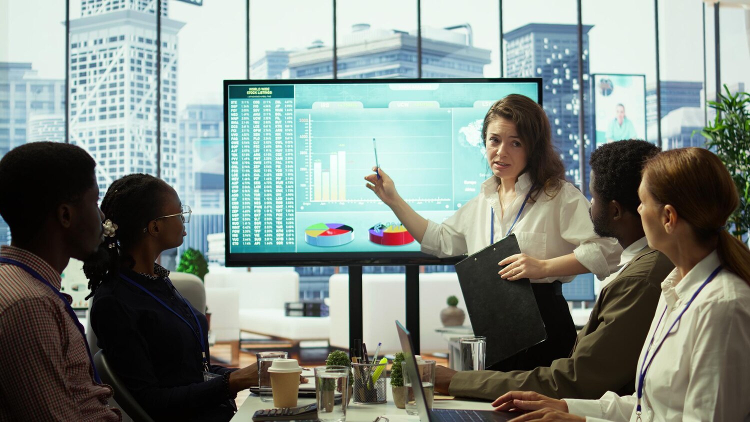 Analyst walking through KPI tree and value stream mapping to validate roadmap impact