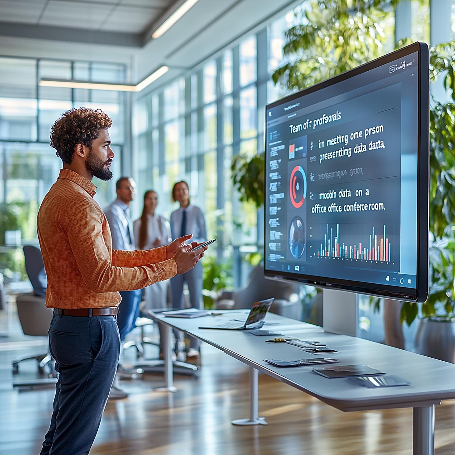 Data analyst explaining split-test significance for e-commerce conversion optimization decisions