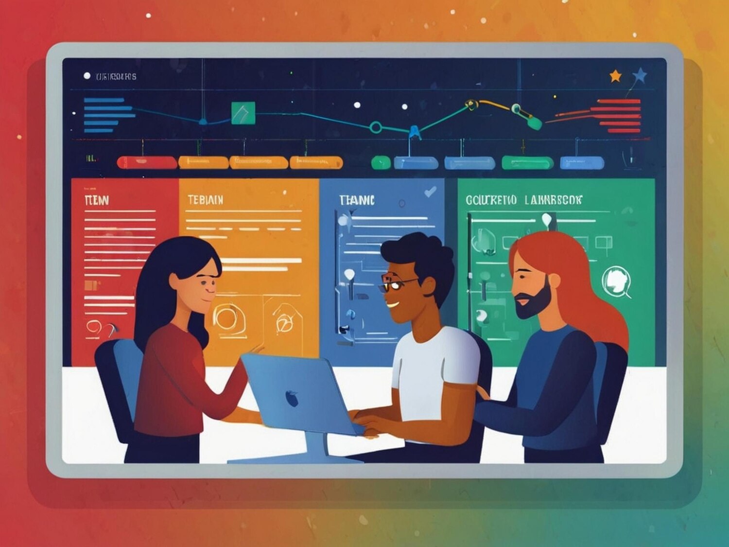 Designers and engineers co-developing a visual identity system using Figma and a component library