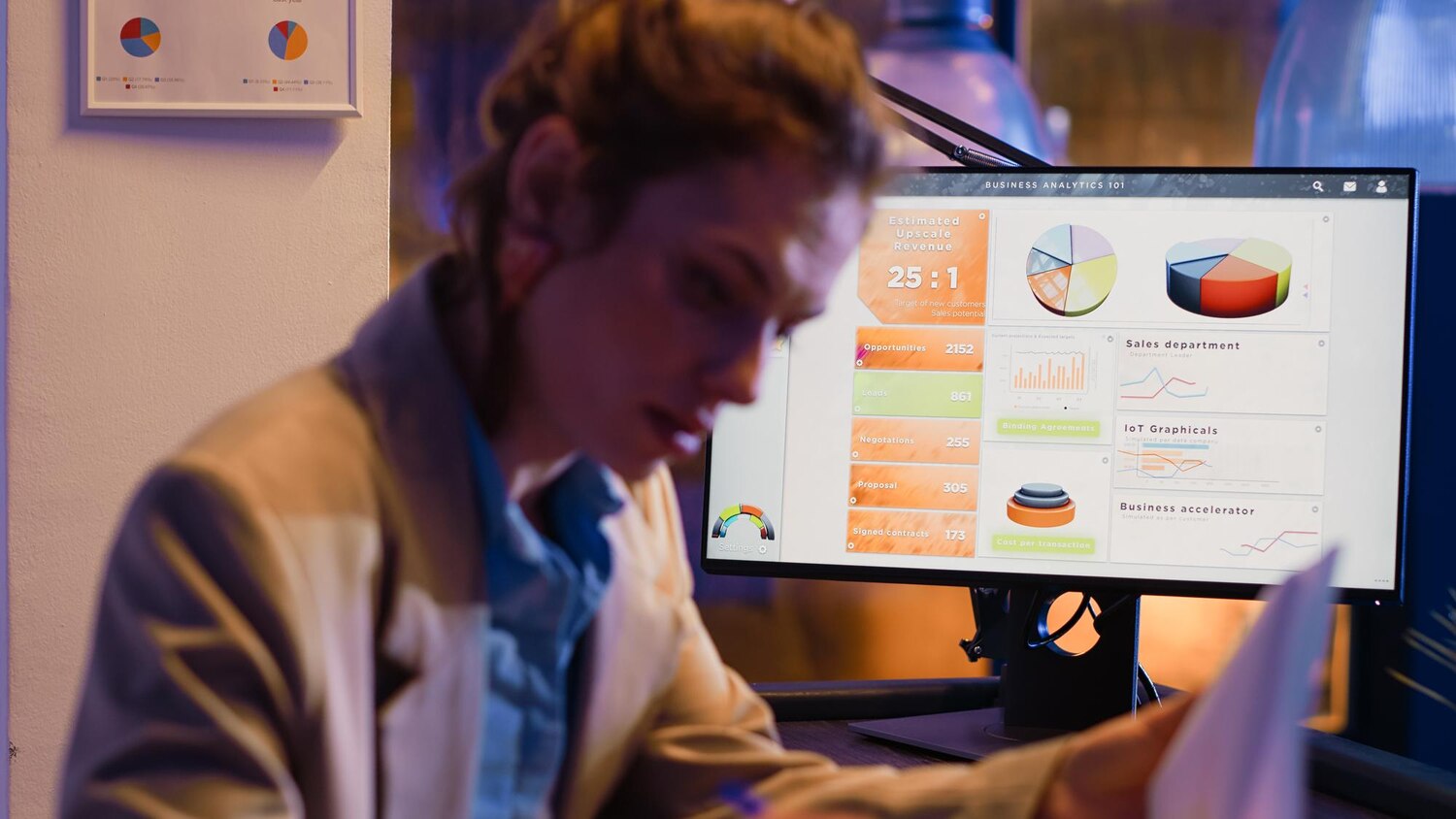 Analyst reviewing event taxonomy and funnels to guide UX strategy decisions
