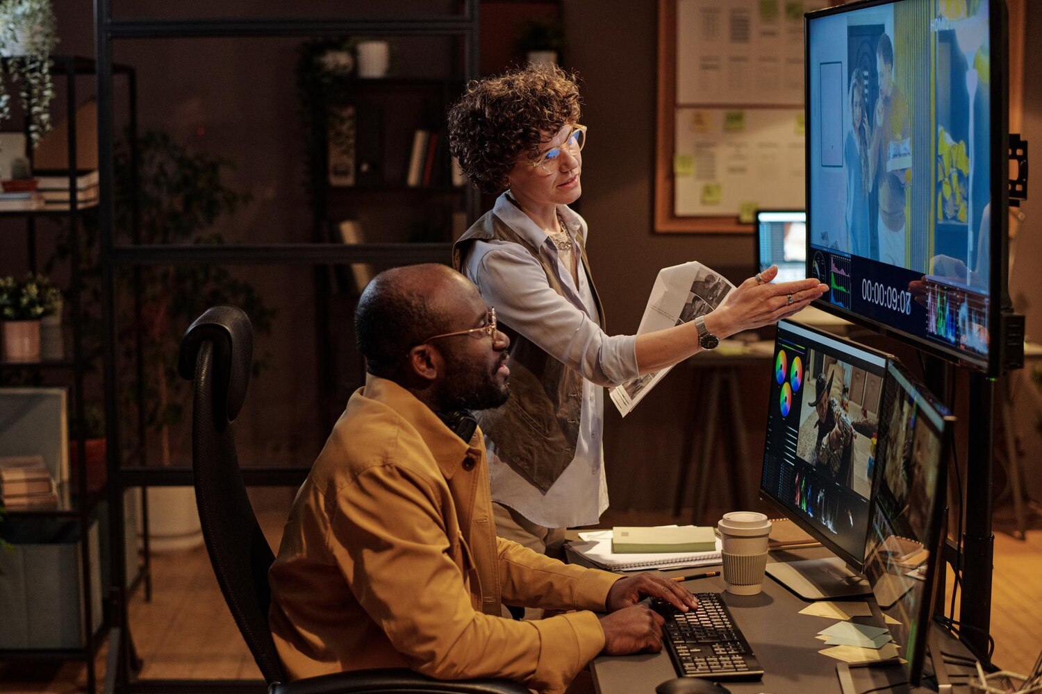 Cross-functional team planning a release slice to advance the transformation roadmap
