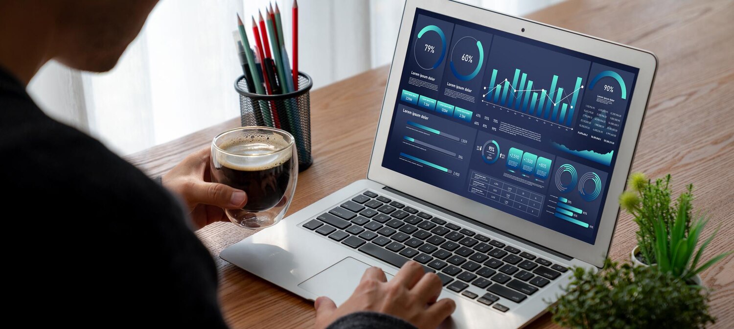 Analyst evaluating Core Web Vitals and conversion impact of the website redesign strategy
