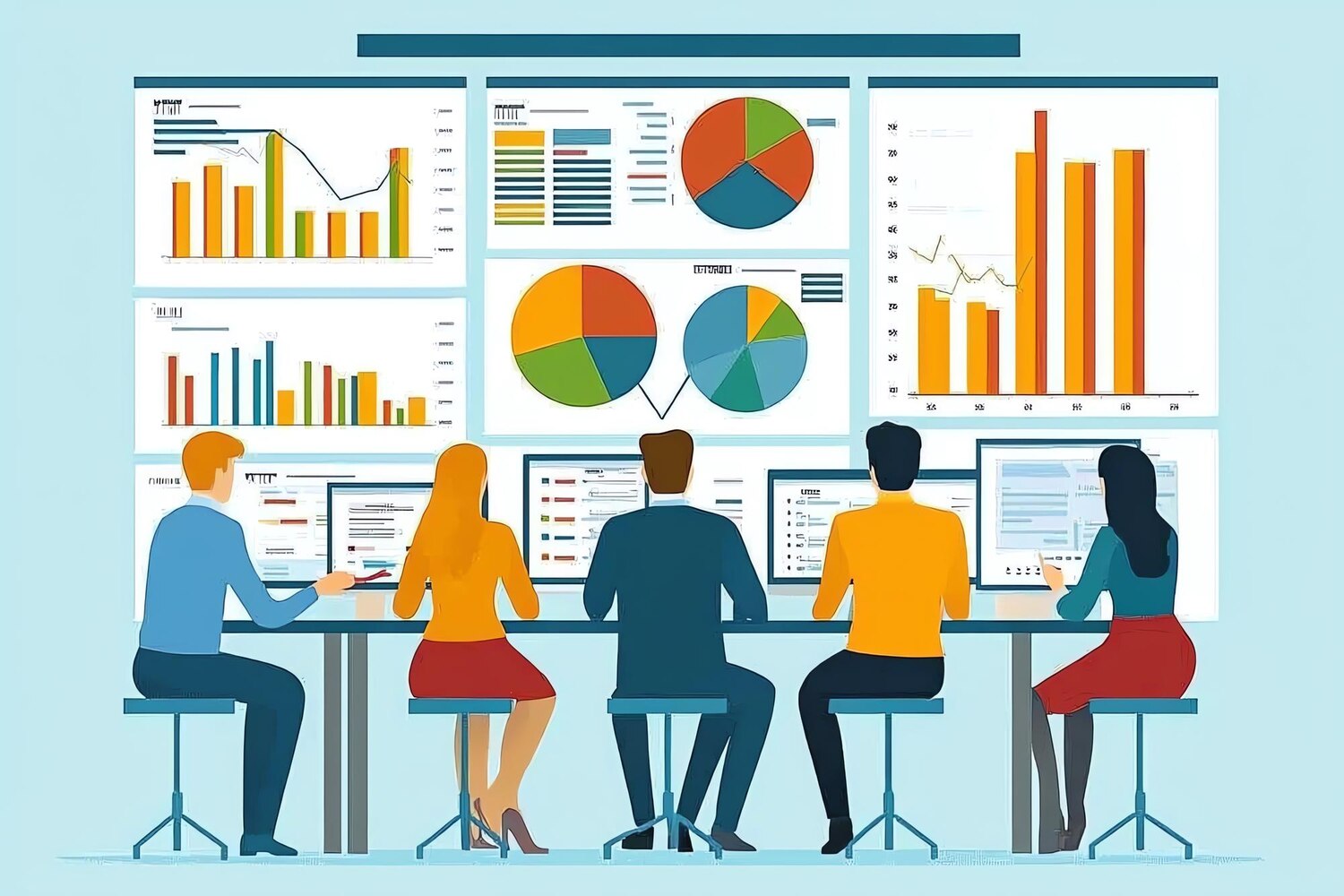 Analyzing outcome metrics tied to the digital transformation roadmap