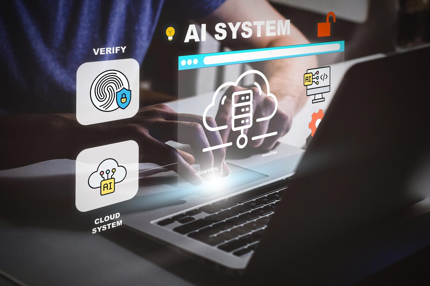 Close-up of engineers evaluating integration trade-offs on a system design diagram for a custom platform